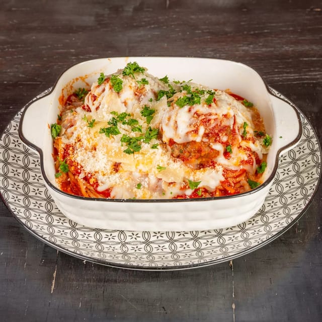 Spaghetti Marinara Pasta.