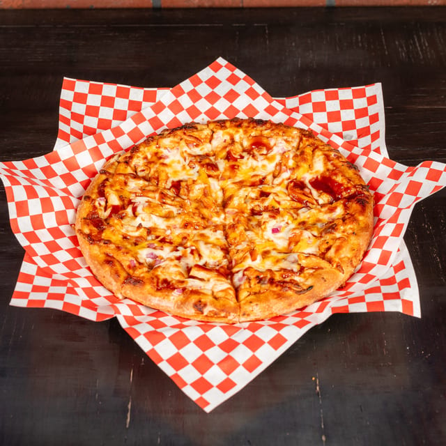 BBQ Texas Pizza.