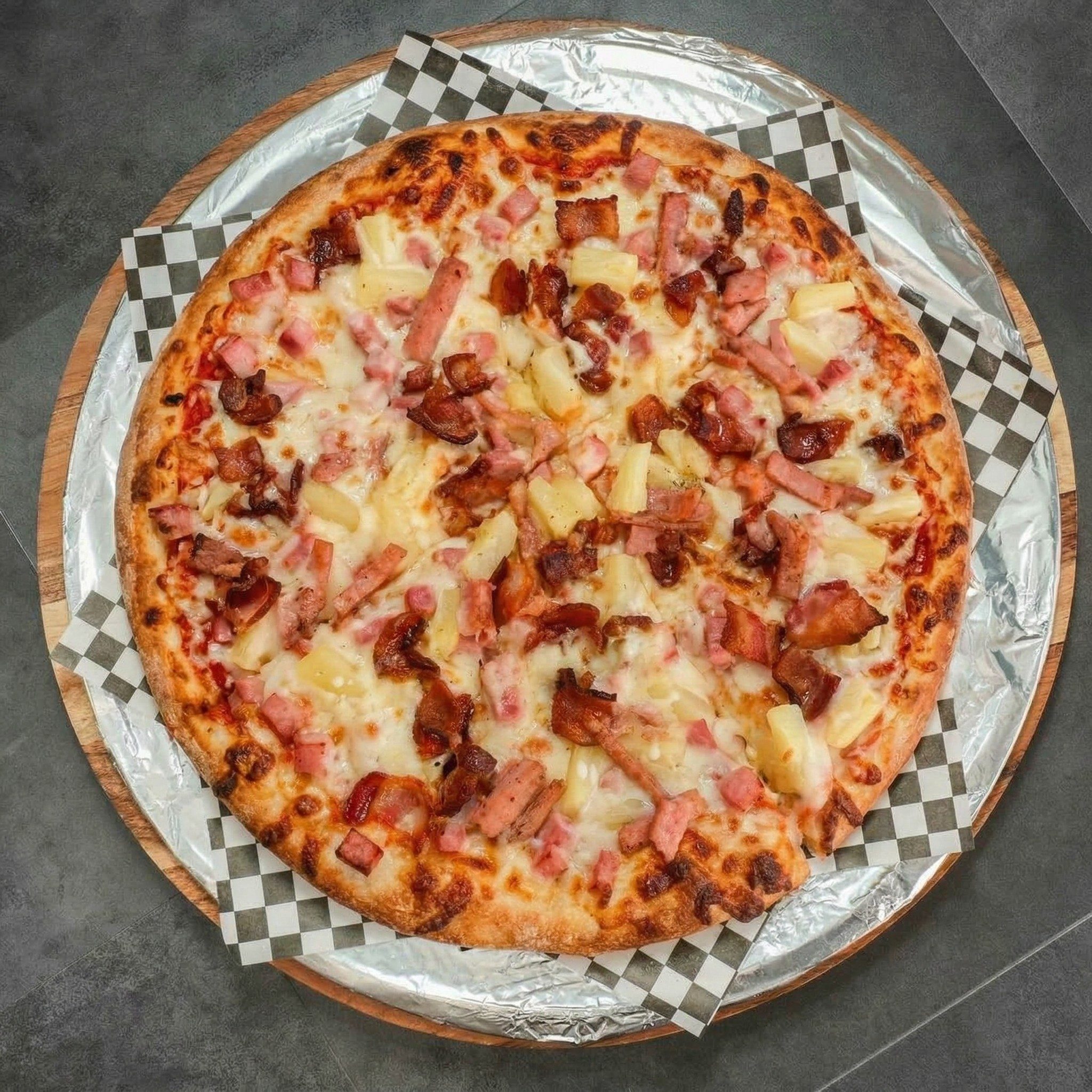 Hawaiian Supreme Pizza.